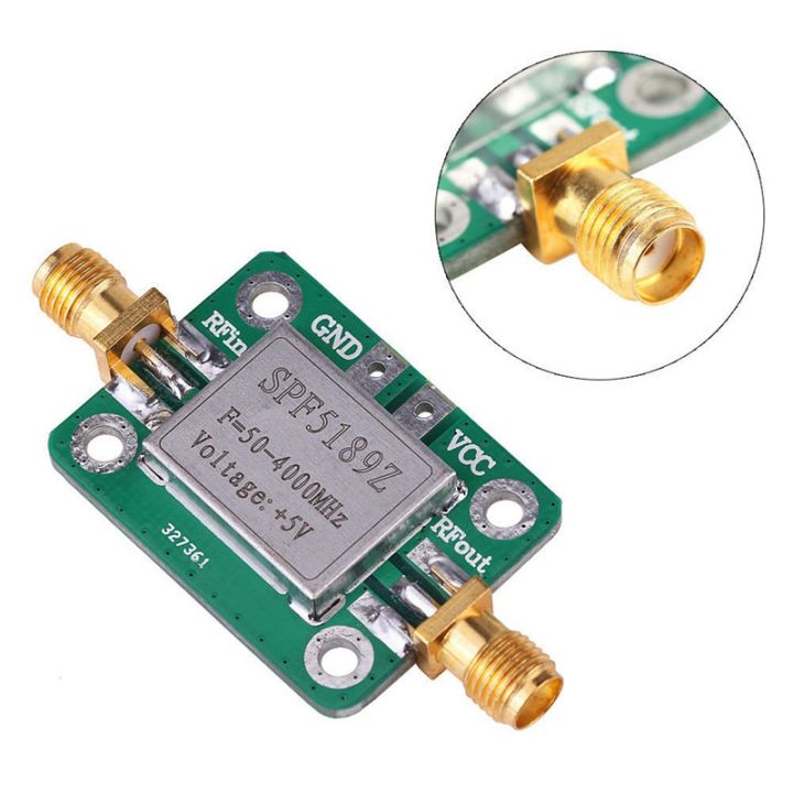 rf-amplifier-low-noise-lna-50-to-4000mhz-spf5189z-rf-amplifier-for-amplifying-fm-hf-vhf-uhf-radio-signal