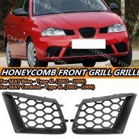 2x 6L0853677A01C 6L0 853 676A 01C 6L0853676A01C Front Upper Grille Bumper Grille for Seat Ibiza 6L 02-09 Replacement Auto Parts