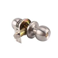 Round Door Knobs Locks Handle Home Hotel Entrance Lock with Key for Door Hardware Locks