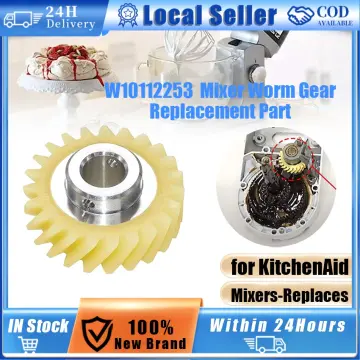 W10112253 Mixer Worm Gear Replacement Part Perfectly Fit for