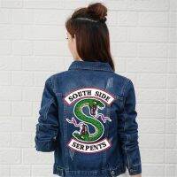 ✻✳₪ Riverdale denim jackets hip hop female jeans jacket south side snake street top ladies coat