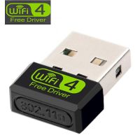 WiFi Adapter Free Driver Mini Size USB Network Card Wireless Wi-Fi Receiver for Computer of Windows OS Wi Fi Dongle  USB Network Adapters