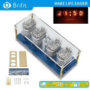 Trong kho Brifit Đồng hồ kỹ thuật số IN12 IN-12 Nixie Tube PCBA không có