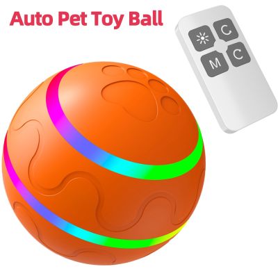 ของเล่นสัตว์เลี้ยงแบบโต้ตอบอัจฉริยะสำหรับลูกบอลสุนัขแมว USB แบบชาร์จไฟได้ไฟฟ้าอัตโนมัติตลกการหมุนการเล่นการกระโดดแบบตลกบอลกลิ้ง Yy. ร้านค้า