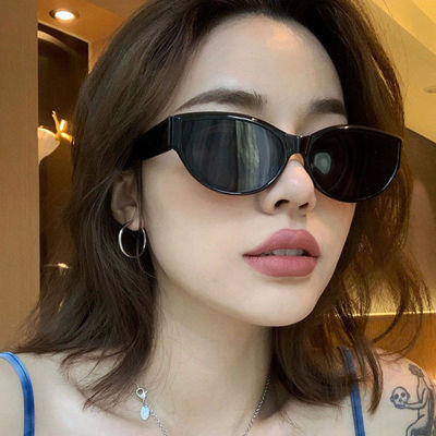 Retro Sunglasses Ladies Oval Small Frame Fashion Sunglasses Male Ins Net Red Trend Personality Sun glasses Woman