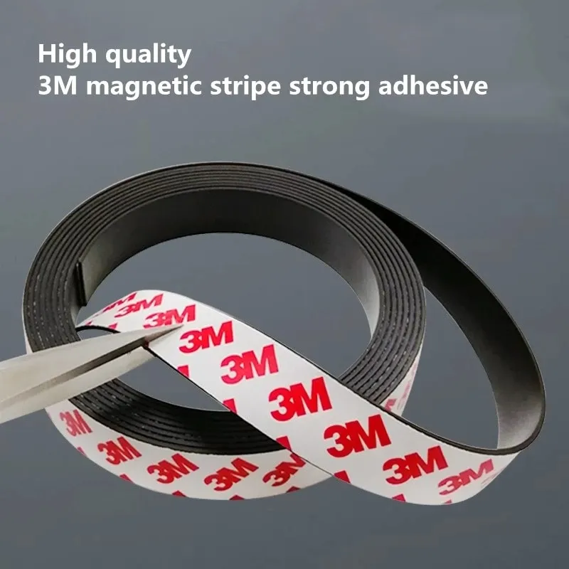 Strong Flexible Magnet Strip Self Adhesive Magnetic Tape Rubber