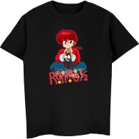 เสื้อยืดอะนิเมะ Ranma Nibun-No-Ichi ฮิปฮอปเสื้อผ้าแบรนด์เนม