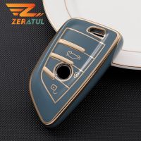 dfgvedvg For BMW X1 X3 X5 X6 X7 1 3 5 6 7 Series G20 G30 G11 F15 F16 G01 G02 F48 Car Key Case Cover Remote Key Shell Holder Bag Fob