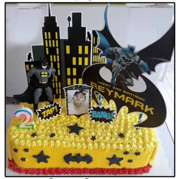 Batman Cupcake Toppers x12 - The Cake Mixer | The Cake Mixer