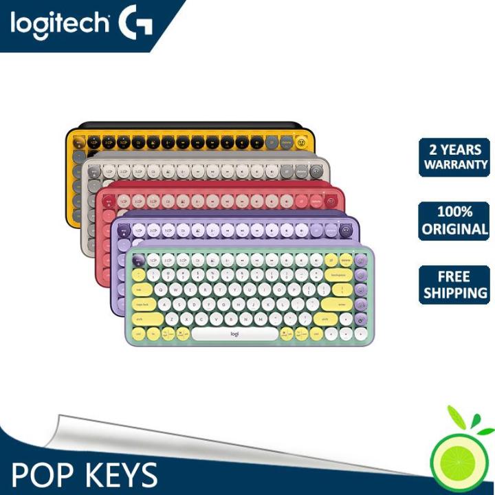 Logitech POP Keys Wireless Mechanical Emoji Keyboard