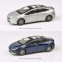 พารา1:64 2023ตัดขอบรถโมเดล Diecast เงิน/น้ำเงิน