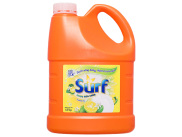 Nước rửa chén Surf hương tắc sạch sáng bóng thơm tươi mát can 1.5kg