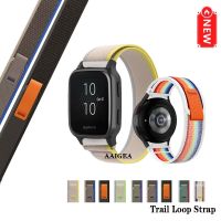 DJHFYJT 20 22mm Watch Band Trail Loop Nylon Strap For Garmin Venu Sq 2 / Vivoactive 4 3