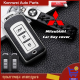 【COD 】เคสกุญแจรีโมตรถยนต์ หนัง Tpu สําหรับ Mitsubishi Pajero Outlander ASX Eclipse Cross Montero Xpander