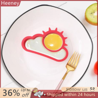 ? Heeney 1PC ซิลิโคนดวงอาทิตย์เมฆรูปร่างไข่แม่พิมพ์ทอดไข่ pancake Ring pancake Maker ทำอาหารอาหารเช้าสร้างสรรค์อุปกรณ์ครัว