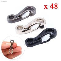 ✧ஐ✽ 48X mini spring key hang mountain climb Quickdraw Carabiner keychain keyring camp clasp hook backpack snap clip buckle Padlock