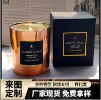 Plating glass plant essential oil fragrance candle set home sweet atmosphere creative cross-border electricity business gifts LOGO