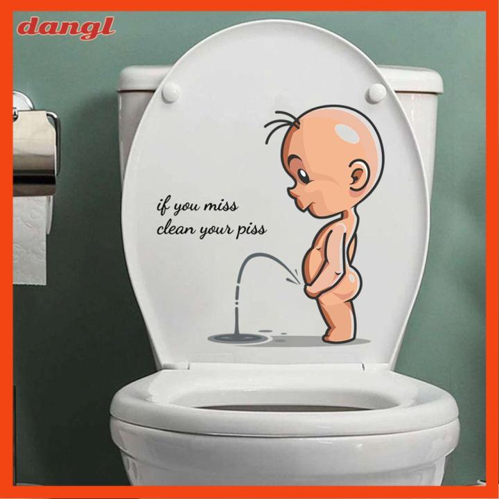 dangl-mural-sticker-poster-wallpaper-english-decorative-sticker-kindergarten-waterproof-tile-toilet-toilet-stickers-cartoon-kids-toilet-cover-stickers-wall-sticker