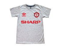 เสื้อฟุตบอล เสื้อยืดแฟชั่น unisex ยอดฮิต เสื้อแมนยู Classic 1986 (Manchester United 1986) ผ้าคอตตอลเกรดเอ ไม่หด ไม่ย้วย ราคาต่อตัว