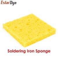 High quality 10Pcs 6CM*6CM High Temperature Resistant Sponge Electric Iron Tip Cleaning Sponge Rectangular 6CM*6CM