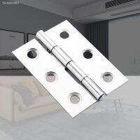 ┋۩ 1 Set 2-inch Stainless Steel Cabinet Hinges Hardware Easy Installation Durable Firm Universal Flat Hinge 2-inch 2-hole