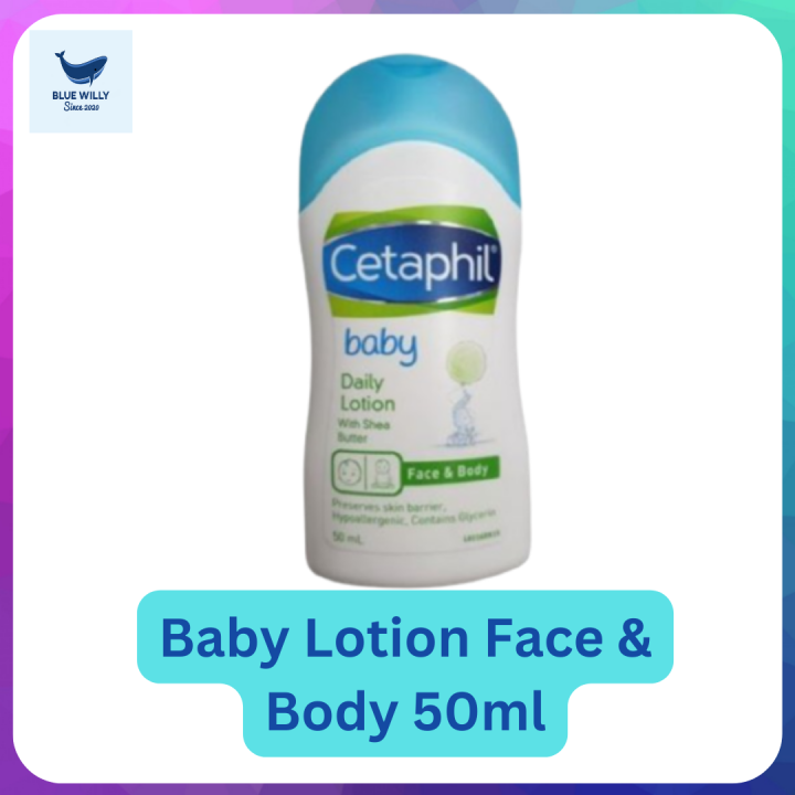 Cetaphil Baby Daily Lotion 50ml for Baby Face & Body EXP 04/2024 Lazada