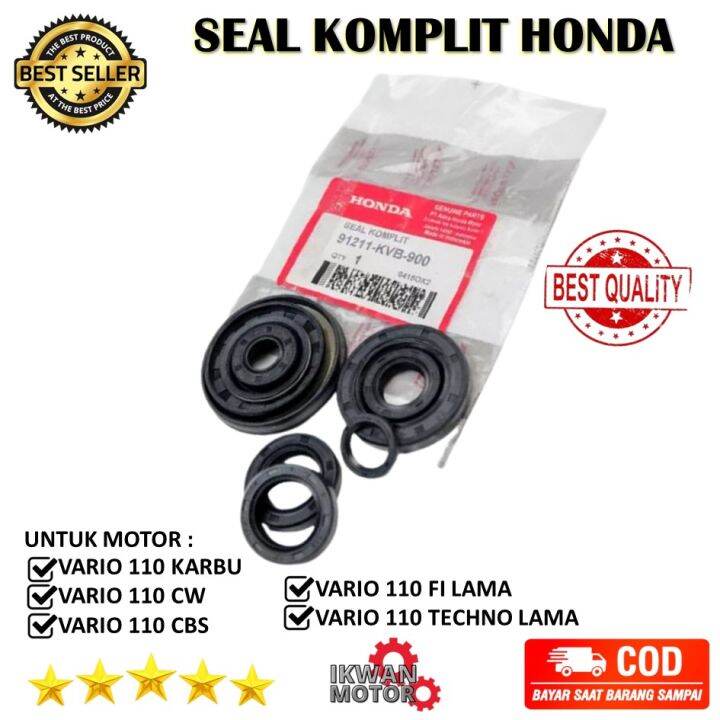 Seal Komplit Honda Vario Karbu Seal Kruk As Seal As Pully