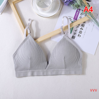 VVV ผู้หญิงโยคะกีฬายกทรงสามเหลี่ยมถ้วยชุดชั้นในหญิง Breathable Wrap Bra Vest