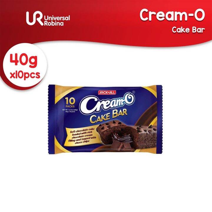 CreamO Cake Bar (40g x 10) Lazada PH