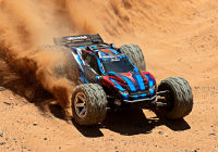 รถบังคับ TRAXXAS Rustler 4X4 VXL TSM 1/10 ขับเคลื่อน 4 ล้อ สปีด VXL-3s มอเตอร์ Velineon® 3500kV Brushless ความเร็วสูงสุด 105+ กม./ชม.