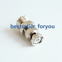 ❀✙☈ 10Pcs SL16/UHF SO239 SO-239 Female Jack To BNC Male Plug Radio Antenna RF Coaxial Adapter