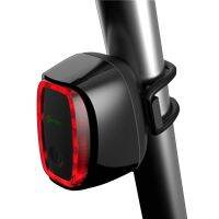 Meilan X6 Wireless Bike Bicycle Rear Light Laser Tail Lamp Smart USB Rechargeable Bicycle Flashlight Cycling Accessories Power Points  Switches Savers