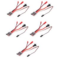 5X RC ESC 30A 4-8V Brush Motor Speed Controller 1/16 1/18 for Climbing RC Car Ship Tank Mini 4Wd WPL Car