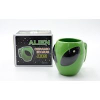 โปรโมชั่น ALIEN CERAMIC 3D MUG แก้วหูจับเอเลี่ยน ราคาถูก แก้ว แก้วน้ำ ครัว แก้วเก็บความเย็น