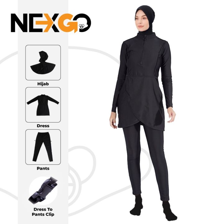 M Xl Full Cover Islamic Pieces Set Muslimah Swimming Suit Women