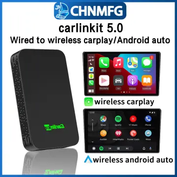 Wireless CarPlay Adapter Wired to Wireless Android Auto Dongle For
