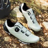 Ultralight Road cycling SNEAKER MTB รองเท้าผู้ชายผู้หญิง SPD Mountain Bike รองเท้า Self-locking จักรยาน cleat รองเท้ารองเท้าผ้าใบความเร็วแบน T17-2