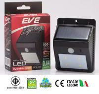 EVE โคมโซล่าเซลล์แอลอีดี WSL-01 motion sensor 0.44 วัตต์ วอร์มไวท์