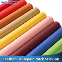 【LZ】◑❦☃  Self Adhesive Leather Fix Repair Patch Stick-on Sofa Car seat Repairing Subsidies Leather PU Fabric Stickers Patches 100CMx137CM