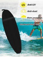 ที่คลุมถุงเท้ากระดานโต้คลื่นกันน้ำเคสป้องกันบอร์ด Surf อุปกรณ์เสริมสำหรับเล่นเซิร์ฟถุงเก็บของ