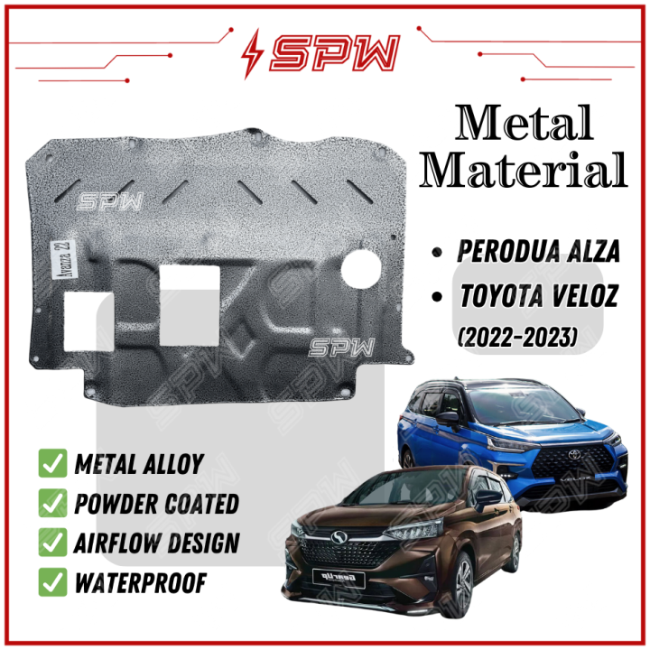 Perodua Alza / Toyota Veloz Lower Under Engine Cover Metal Alloy