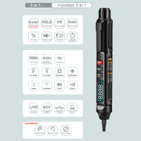 KKMoon kkm99kkm100 Digital Multimeter Auto Inligent Sensor Pen Tester 6000 Counts ACDC Multimeter Multimetre Polimetro