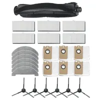 Replacement Parts Main Rolling Brushes Side Brushes Filters Dust Bags Rags for Viomi S9 Vacuum Cleaner Accessories