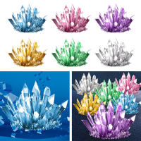 Crystal Growing ชุดวิทยาศาสตร์เด็ก Conduct Crystal Growing การทดลองชีววิทยา/เคมีสีเขียวการทดลองเครื่องมือ