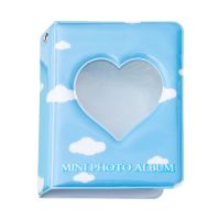 40 Pockets Picture Holder Lightweight Portable Durable Photo Album Plastic Sweet Reusable Photocard Binder Love  Cute Gift  Photo Albums