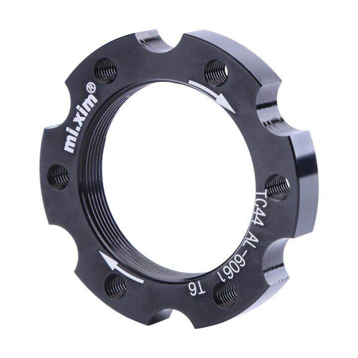 Bike Bicycle Freewheel Threaded Hubs Disk Disc Brake Rotor Flange