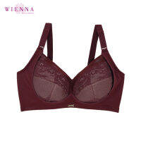 Wienna DB45125 ชุดชั้นใน เวียนนา Wonder Curve เสื้อชั้นใน ไร้โครง ไซซ์ F,G 34-36 สีเนื้อ , ดำ , น้ำเงิน , ไวน์พั้นซ์ Tulip Carnation