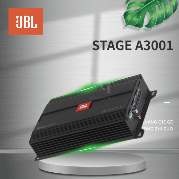 JBL STAGE SERIES STAGE A3001 เพาเวอร์แอมป์ เครื่องเสียงรถยนต์ MONO