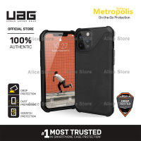 UAG Metropolis Series Phone Case for iPhone 12 Pro Max / 12 Mini with Military Drop Protective Case Cover - Black