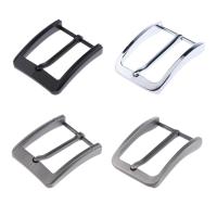 Mens Metal Alloy Belt Buckle Replacement  Rectangular Pin Design Belts